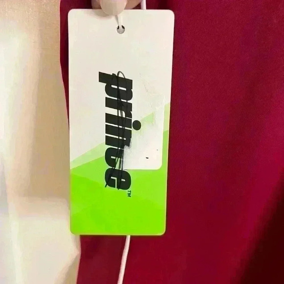 BNWT Prince Tank in Burgundy, Pink and White Size M/L - Picture 6 of 8